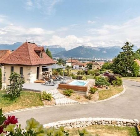 Le Paon Bleu Annecy Poisy Acomodação com café da manhã Exterior foto